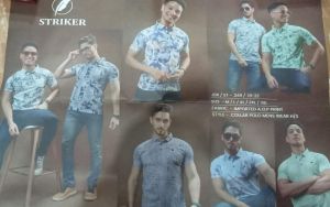 Mens Cotton Printed Shirt Twin Pack