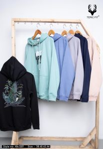 Mens Stylish Cotton Rise Up Hoodie