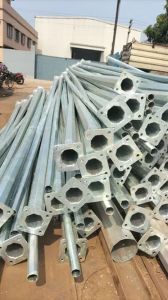 Galvanized Aluminium Street Light Pole