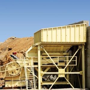 Mobile Stone Crushing Plant