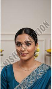 Beautiful Embroidery Silk Saree