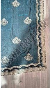 Embroidery Silk Saree