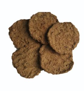 Dry Cow Dung Cake