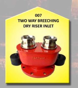 2- Way Breeching Dry Riser Inlet