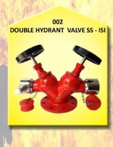 Double Head Fire Hydrant Valve