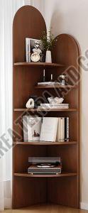 5 Shelves Wooden Bookshelf