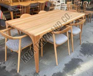 6 Seater Wooden Dining Table