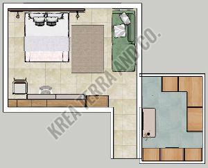 Modern Bedroom Interior Designing Service