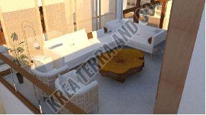 Modern Living Room Interior Designing Service