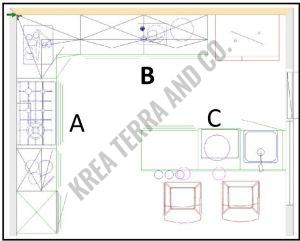 L Shape Modular Kitchen