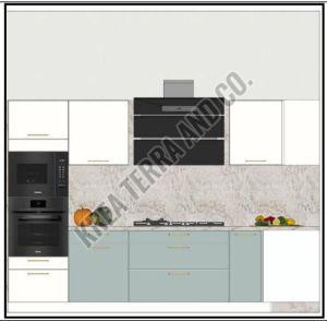 L Shape Modular Kitchen