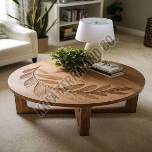 Wooden Round Centre Table