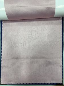 Baby Pink Blackout Emboss Curtain Fabric