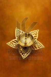 Brass Lotus Diya