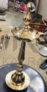 Brass Diya Stand Kerela Fancy Deep