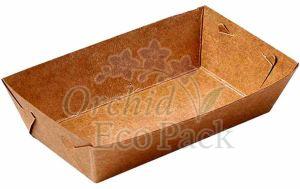 10 OZ Kraft Paper Noodle Tray