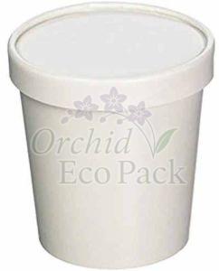 1000ml White Paper Food Container