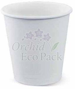12 OZ White Single Wall Paper Cup