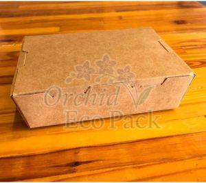 1200ml Kraft Paper Ipl Lunch Box