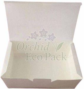 1200ml White Paper Ipl Lunch Box