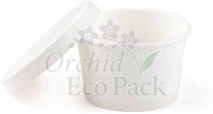 125ml White Paper Dip Container