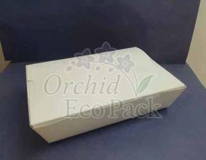 2100ml White Paper Ipl Lunch Box
