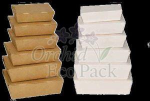 1200ml White Paper Ipl Lunch Box