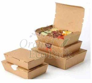 750ml Kraft Paper Ipl Lunch Box