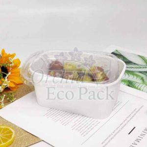 750ml White Paper Carnival Food Box