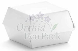 Small White Burger Box