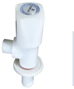 Square 90 Degree PVC Angle Cock