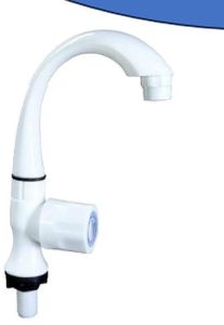 Turbo 90 Degree PVC Swan Neck Cock