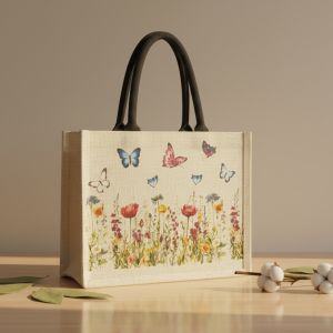 Printed Fancy Jute Bag