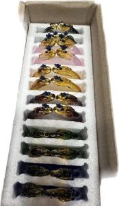 Ethnic Crystal Peacock Bangles