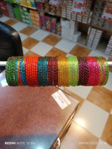 Raindrops Glass Bangles