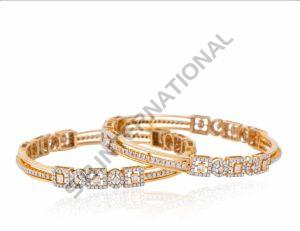American Diamond Stone Bangle