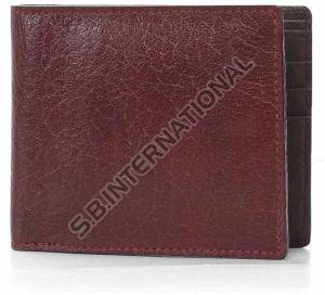 Burgundy Classic Men Leather Wallet
