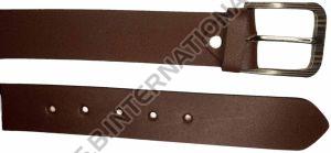 Chocolate Brown Polished Leather Belt