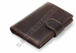 Dark Brown Vintage Leather Wallet