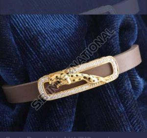 Eterna Spark Gold Diamond Gents Bracelet