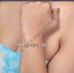 Stone Studded Gold Bangle