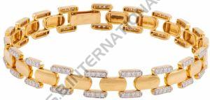 Radiant Bond Gold Diamond Bracelet