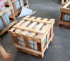 Light Brown Wooden Packaging Box