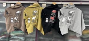 Men Collar Printed Cotton T Shirts