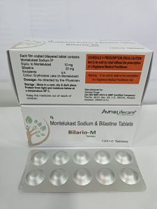 Bilario M Montelukast Bilastine Tablet