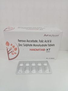 Haemtab XT Ferrous Ascorbate Folic Acid Tablet