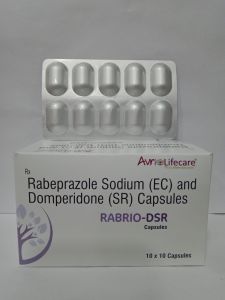 Rabrio DSR Rabeprazole Domperidone Capsule