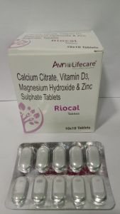 Riocal Calcium Citrate Vitamin D Tablet