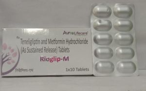 Rioglip M Teneligliptin Metformin Hydrochloride Tablet