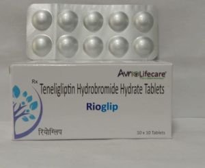 Rioglip Teneligliptin Hydrobromide Hydrate Tablet